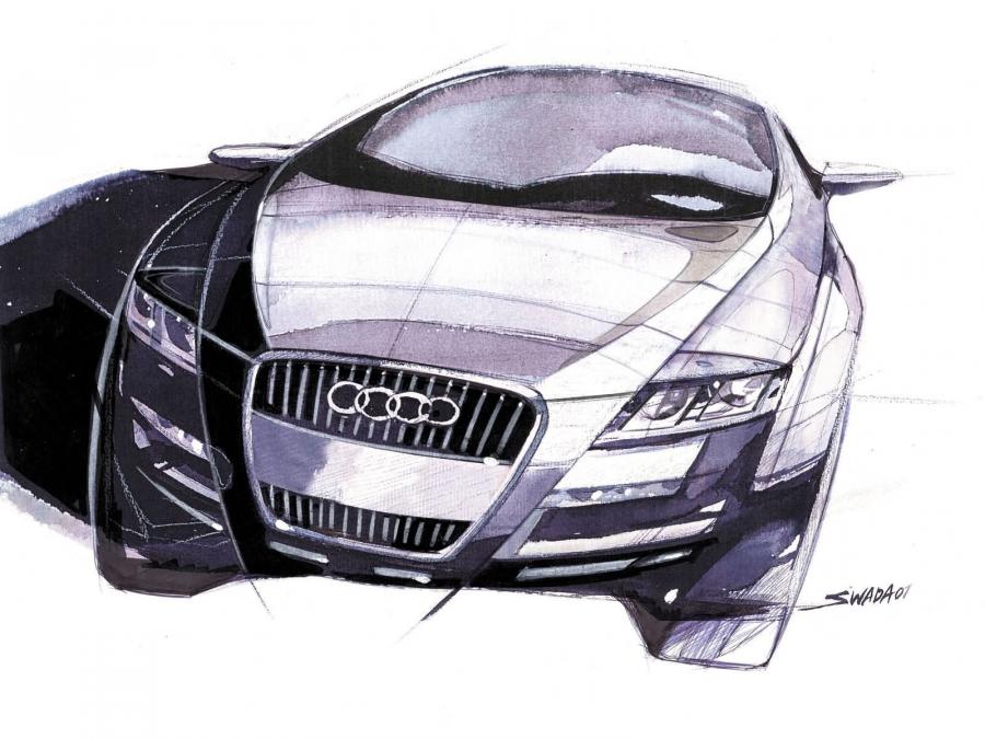 Эскиз Audi Pikes Peak Quattro Concept 2003 года  (фото 23 из 23)